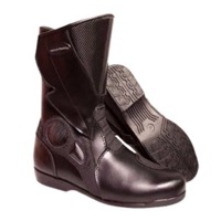 Leather Motorcycle Boot